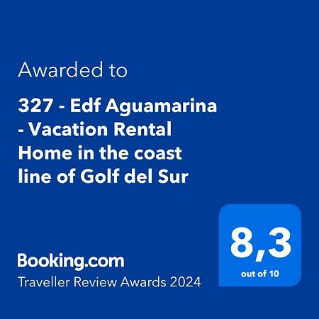 327 - Edf Aguamarina - Vacation Rental Home In The Coast Line Of Golf Del Sur San Miguel de Abona Exterior foto